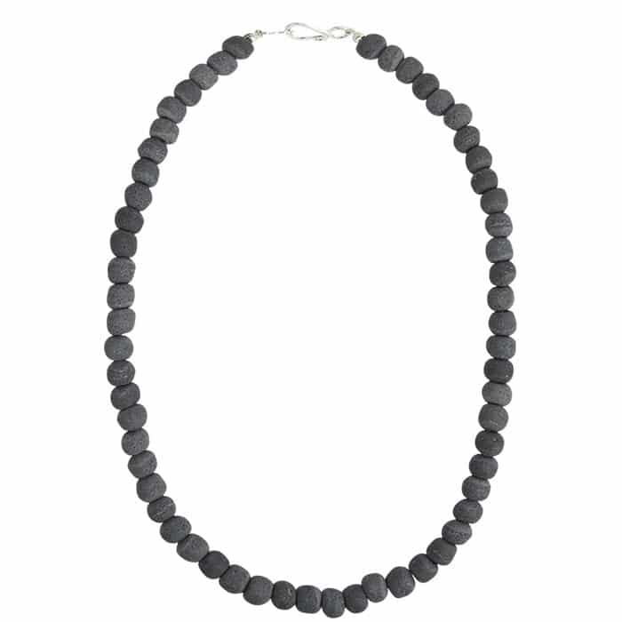 Pearls: Necklace - Charcoal