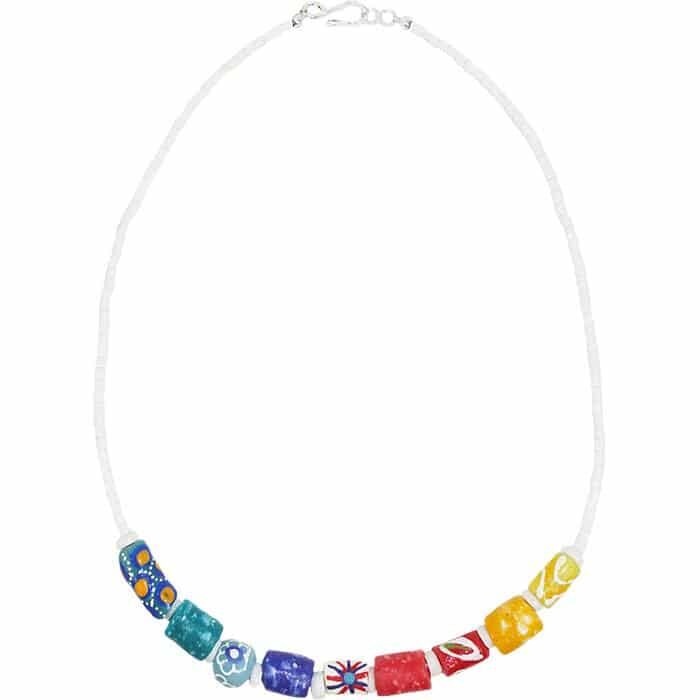 Marble: Necklace - Rainbow