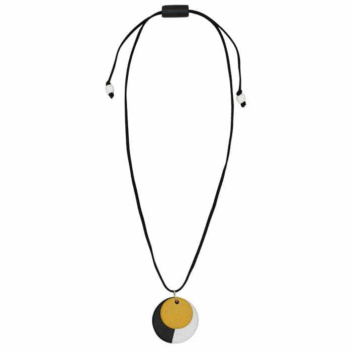 Full Circle: Necklace - Mustard