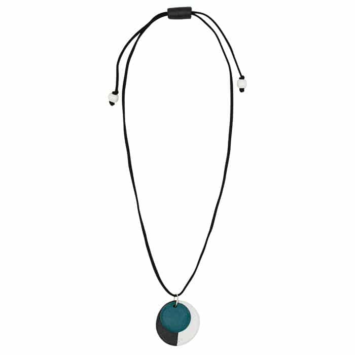 Full Circle: Necklace - Teal