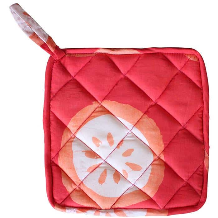 Pot Holder: Citrus - Papaya-Organic - Image 2
