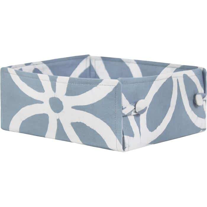Button Basket: Unity - Silver-Organic