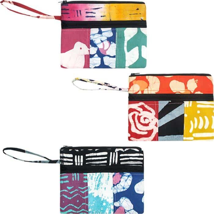 Zip Wristlet: Assorted - Organic