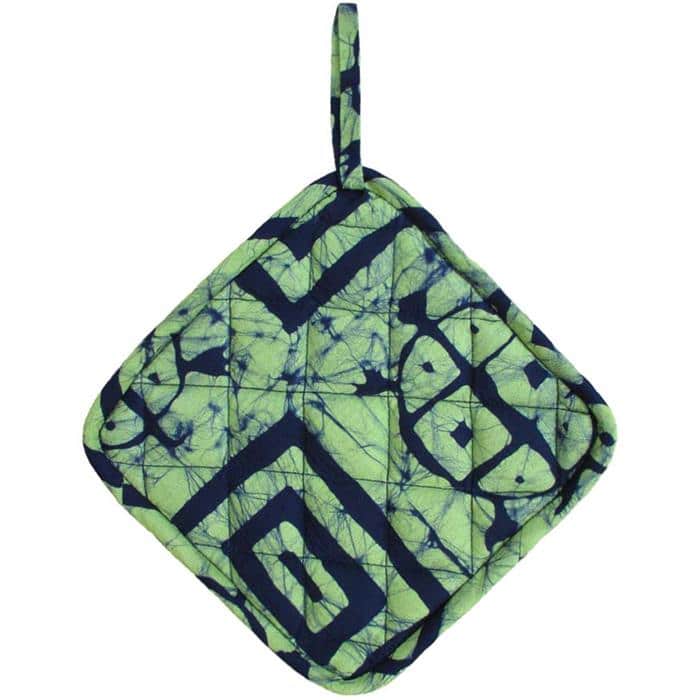 Pot Holder: Box Turtle - Lime-Organic