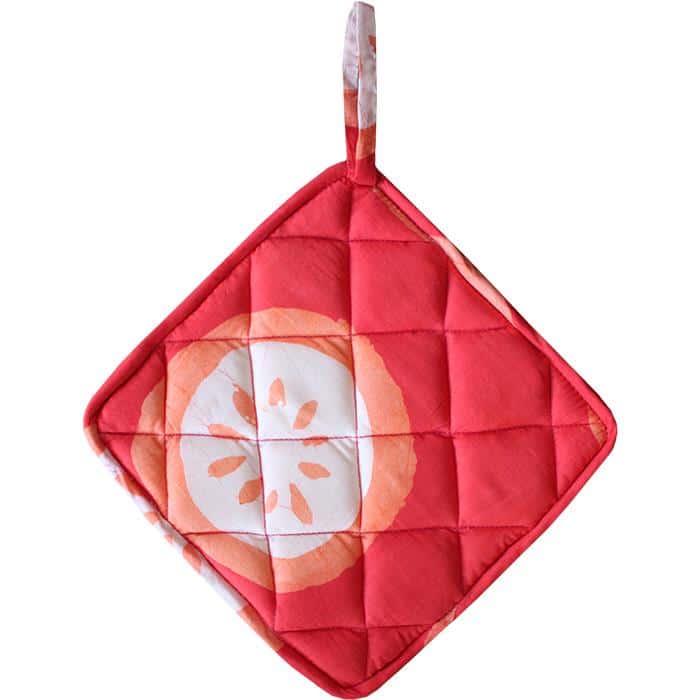 Pot Holder: Citrus - Papaya-Organic