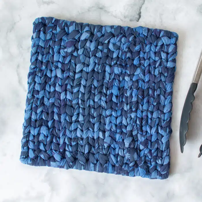 Trivet: Woven - Navy-Organic