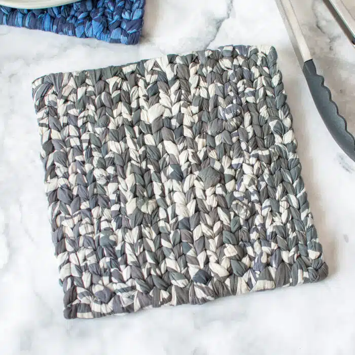 Trivet: Woven - Charcoal-Organic