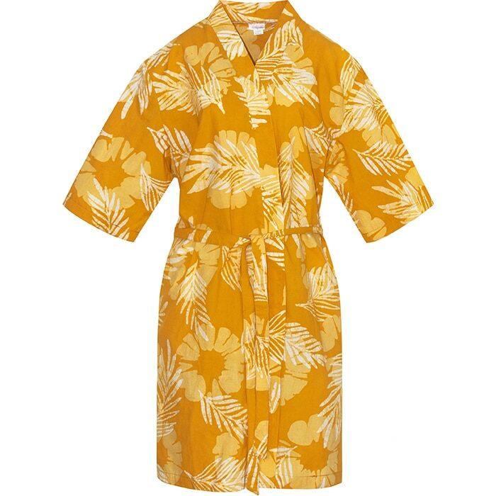 Robe: Palms - Harvest Gold-Organic