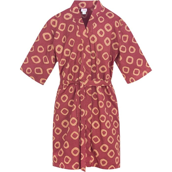 Robe: Rings - Terra Cotta-Organic