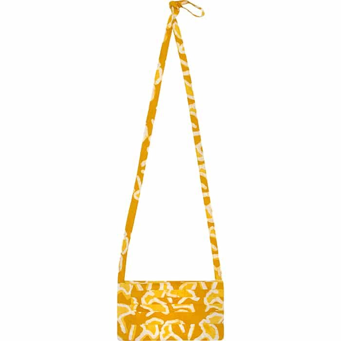 Clutch Purse: Ginkgo - Gold-Organic