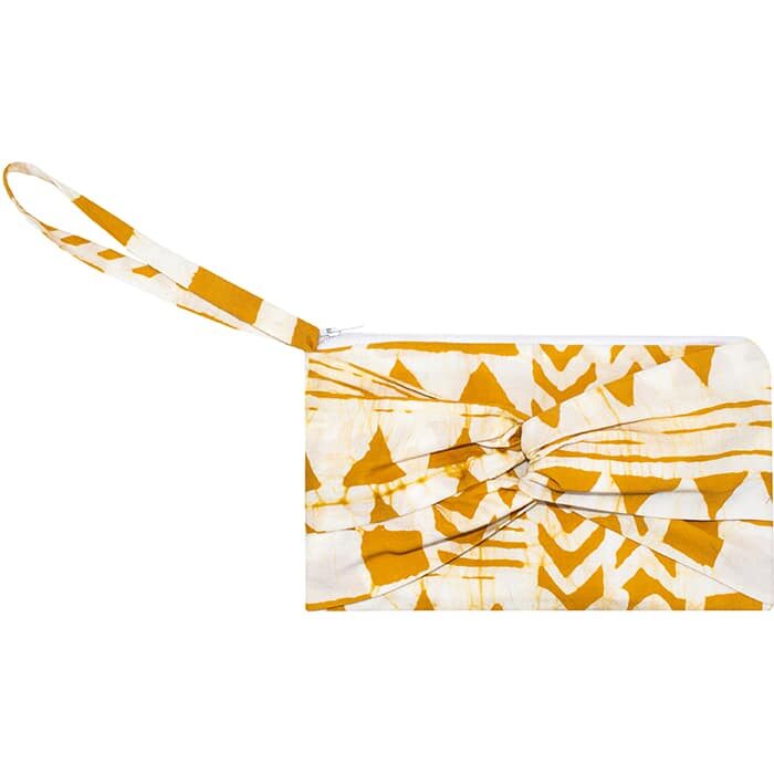 Twist Clutch: Adobe - Gold-Organic