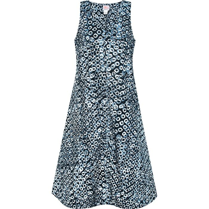 Oaklynn Dress: Rings - Black-Organic