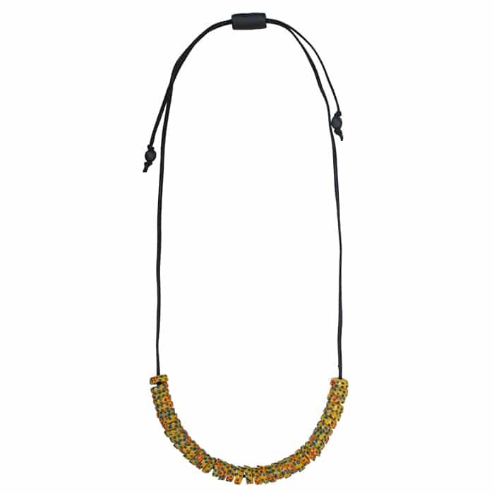 Kaleidescope: Necklace - Mustard