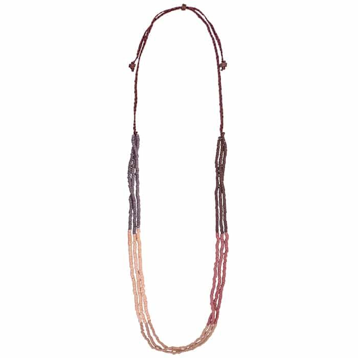 Ombre: Necklace - Rose