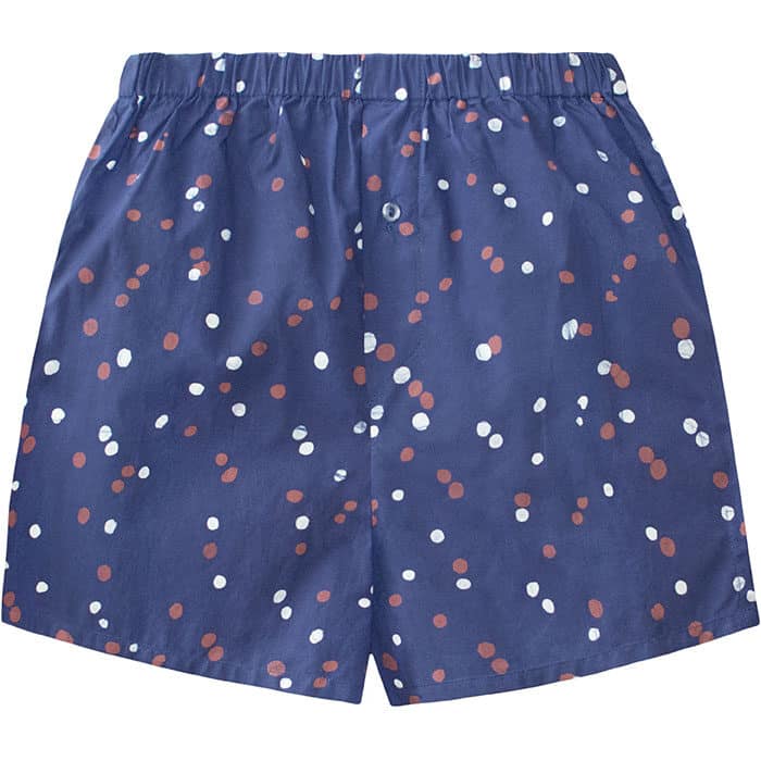 Boxers: Confetti - Navy-Organic
