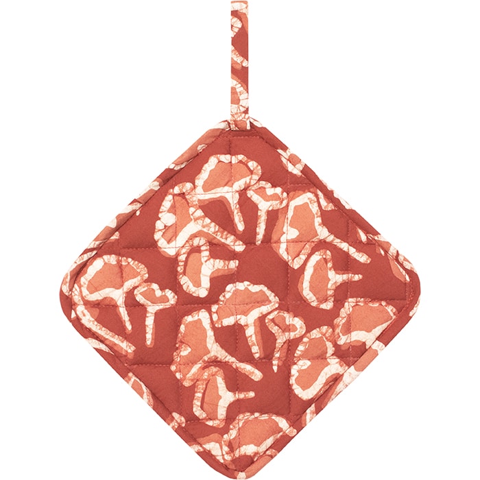 Pot Holder: Ginkgo - Rust-Organic