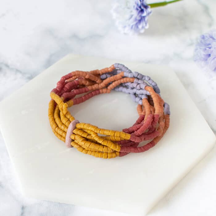 Azonto: Bracelet - Rust