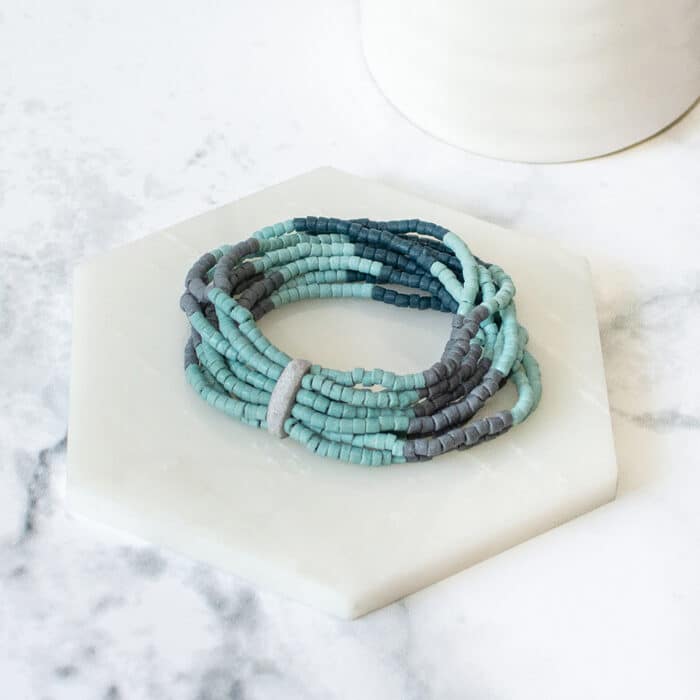 Azonto: Bracelet - Sea Glass