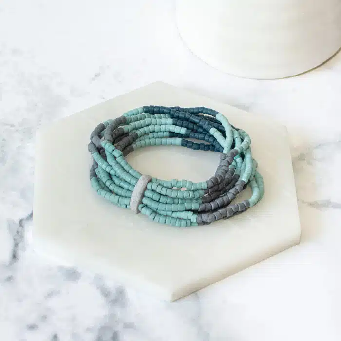 Azonto: Bracelet - Sea Glass