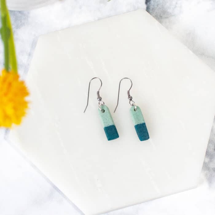 Daybreak: Earrings - Teal