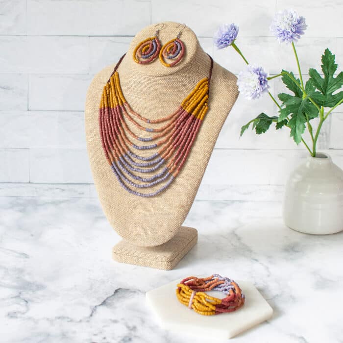 Azonto: Necklace - Rust