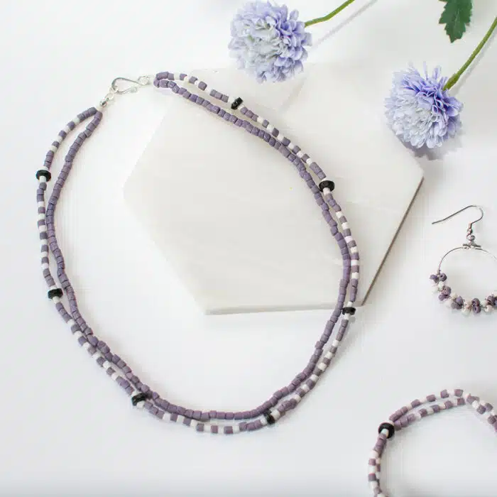 Drift: Necklace - Purple