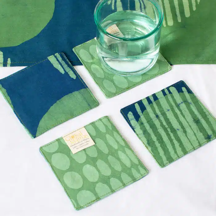 Coasters: Eclipse - Green-Organic