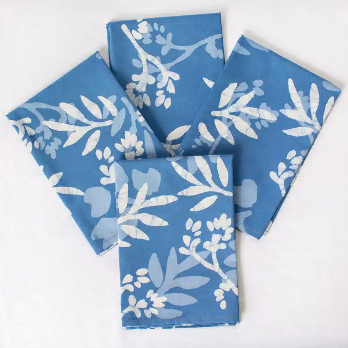 Napkin: Forage - Stone Blue-Organic