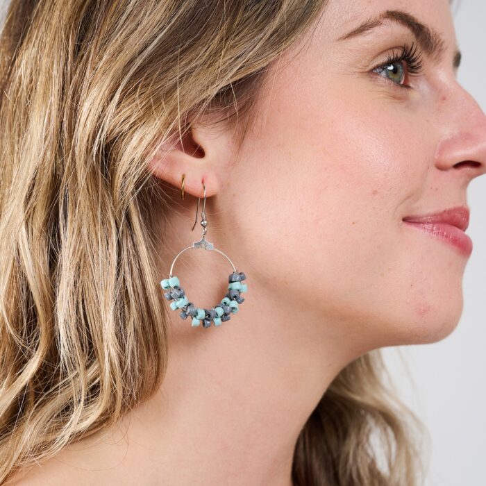 Drift: Earrings - Sea Glass