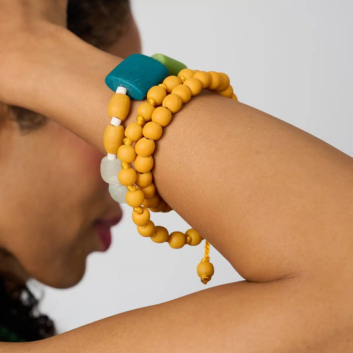 Kalahari: Bracelet - Mustard - Image 2