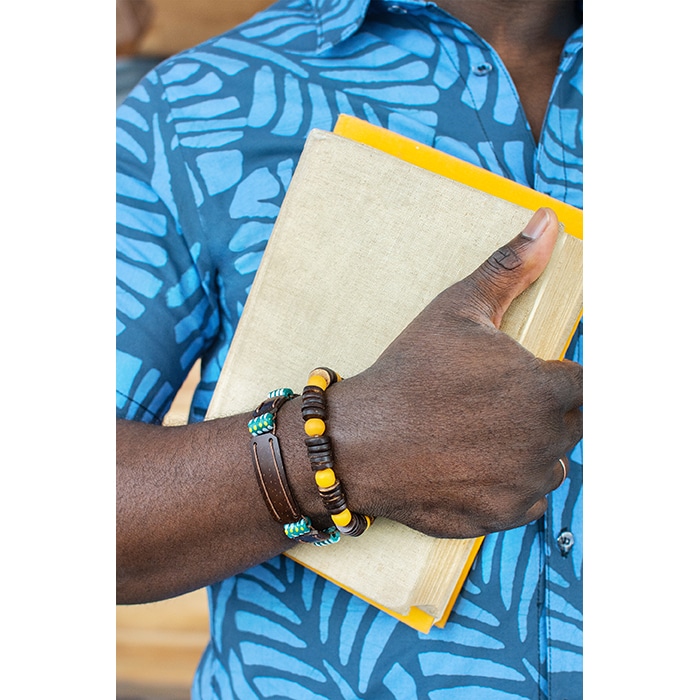 Coconut Origin: Bracelet - Mustard - Image 2