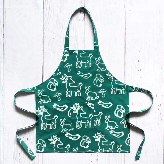 Apron Kids: Critters - Evergreen-Organic